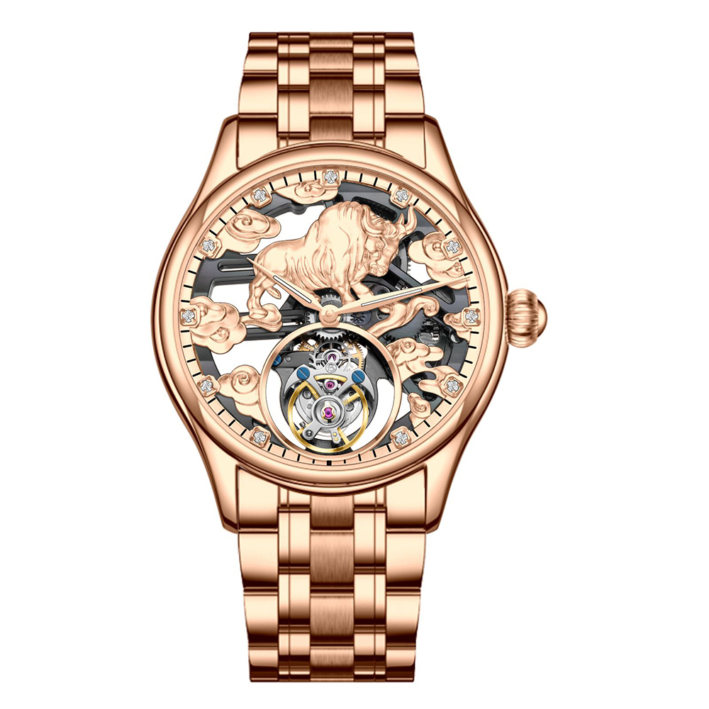 Or rose - Acier inoxydable