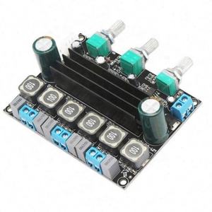 Módulo amplificador de Audio estéreo de 2,1 canales 50Wx2 + 75W para <span class=keywords><strong>altavoces</strong></span> DC 10V-25V 12V 15V 19V 24V de alta potencia TPA3116 DIY <span class=keywords><strong>HiFi</strong></span> Digital - Product Image 1