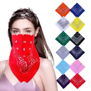 pañuelos sombreros para las mujeres Suppliers-Fanni-Bandana de diseño Popular para mujer, Bandana cuadrada colorida, venta al por mayor