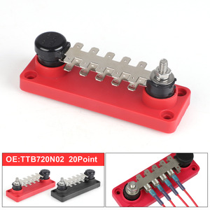Barra de Distribución de Energía de Grado Marino, Tipo Red Label, de 20 Puntos, de Una Sola Capa, 55A, 48V - Product Image 4