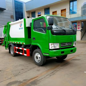 Camion Compacteur de Déchets 6 m³ 4x2 Prix Usine – Camion de Transfert et de Collecte de Déchets Compressés - Product Image 1