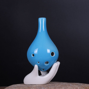 Ocarina en céramique à 6 trous pour enfants, instrument de musique éducatif pour l'éveil musical - Vente en gros - Product Image 3