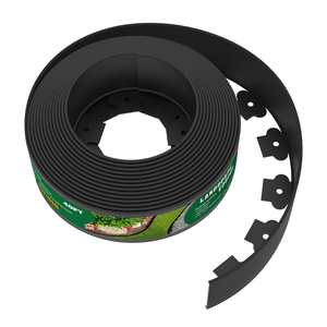 Bordure de pelouse en plastique 40F de 4 pouces de haut Bordure de paysage pour pelouse et jardin - Product Image 1
