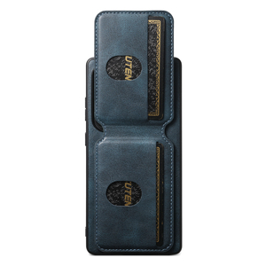 Funda de Lujo para Teléfono Móvil de Piel Sintética con Tarjetero y Soporte, Compatible con Carga Magnética/Inalámbrica para S26/S25/S24/S23/S22/Note 20 - Product Image 6
