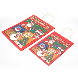 <strong>Christmas</strong> Kraft Paper <strong>Gift</strong> <strong>Bags</strong> with Holiday Goody <strong>Bags</strong> <strong>and</strong> <strong>Craft</strong> Items Durable <strong>Craft</strong> Paper Material - Product Image 4