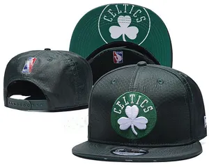 الجملة الرخيصة Bostn Celtics قبعة الرجال قبعات البيسبول ثلاثية الأبعاد المطرزة سناب باك الرياضة NFL NB A ML b قبعات البطولة