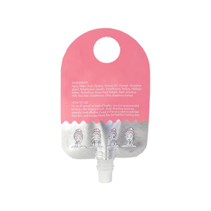 Custom Special Shaped Spout <b>Pouch</b> Bag for Liquid/ Body Scrub Packaging - Product Image 3