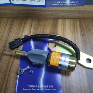 Vanne solénoïde d'arrêt moteur 6BT 5267132 24V Vanne solénoïde d'arrêt 3991625 5267132 3991624 SA- 4959-24 - Product Image 2