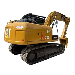 Excavadora de cadenas 315D2L usada a bajo precio, excavadora hidráulica de 15 toneladas con motor Cummins, máquina de movimiento de tierras para construcción, lista para trabajar - Product Image 1