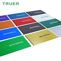 Plaque en plastique ABS bicolore, 2 couches de couleurs, matériaux vierges pour gravure, panneau en plastique laminé pour enseignes publicitaires et badges