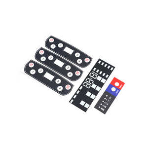 Autoadhesivo Serigrafía 0,5mm Policarbonato PC Plástico Superposición gráfica Teclado Interruptor de membrana - Product Image 6