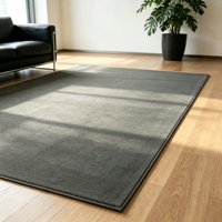 Bestseller Langfloriger Einfarbiger Teppich für den Hausgebrauch Polypropylen Rutschfest Feuerfest für Wohnzimmer Schlafzimmer Bodenteppich