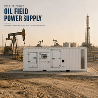 Generator Diesel Silent Enclosure Daya Siaga 1250kva 1000kw 3 Fasa 400V 50Hz untuk Ladang Minyak Pusat Data Bersertifikat ISO CE