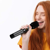 Microphone sans fil professionnel pour scène Microfonos Uhf Dynamic Karaoke Wireless Microphone System For Church