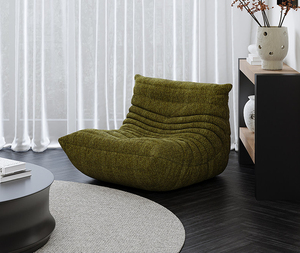 Atunus Modern Lazy <strong>Sofa</strong> Nordic Retro Chenille Fabric Retro Green Vintage Living Room Floor Modular <strong>1</strong> <strong>2</strong> <strong>3</strong> Seater <strong>Sofa</strong> Couch <strong>Set</strong> - Product Image 5