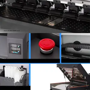 Plotter de Color con Tinta Blanca Audley de 60 <span class=keywords><strong>cm</strong></span>, Máquina de Impresión de Camisetas I3200 L130, Impresora DTF de 60 <span class=keywords><strong>cm</strong></span> para Camisetas - Product Image 2