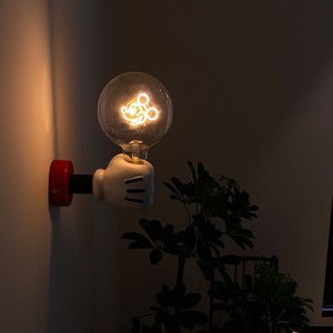 Mickey Mouse Handheld Wall Lamp E27 <b>Led</b> Switch Control For <b>Bedroom</b> Children Room Night <b>Light</b> 17x23cm - Product Image 4