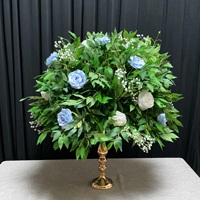 Boules de roses de luxe RHD pour centres de table de mariage, décoration de table de mariage, boule de fleurs artificielles personnalisée, boule de fleurs en soie