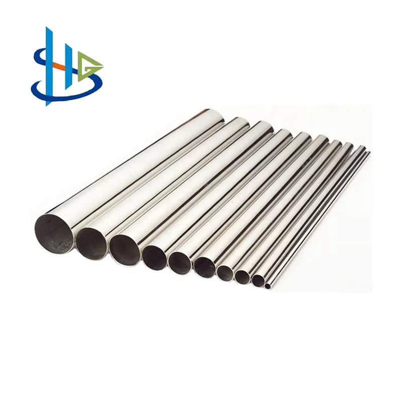 Haoguang 301 304 304L 321 316 316L 0.5 1 2 3 4 6 8 9 10 12 14 24 inch Diameter Stainless Steel Pipe Price List 2mm Thick Stainle