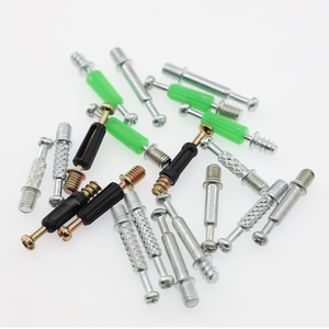 Connecteur de <span class=keywords><strong>fixation</strong></span> 3-en-1 en métal de haute qualité pour meubles, boulon de montage mini pour salle à manger, chambre et extérieur - Product Image 1
