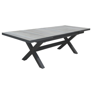 Restaurant Furniture <b>Garden</b> Extendable <b>Table</b> With Chairs Outdoor Dining Set Stack-able Patio Chair and Ceramic <b>Table</b> JPD-2006 Ec - Product Image 4