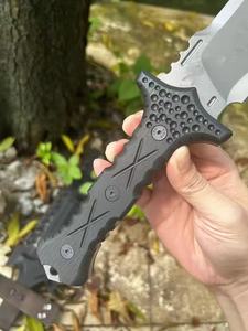 Couteau pliant en acier ML M17, manche G10, utilisation tactique en plein air, camping, OEM personnalisable - Product Image 3