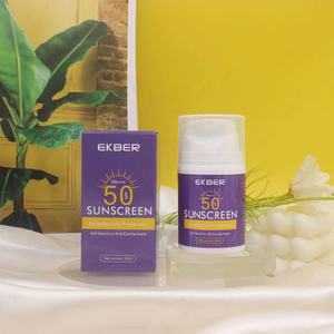 EKBER Mayorista Hidratante Blanqueamiento <span class=keywords><strong>Anti</strong></span> Envejecimiento Arrugas <span class=keywords><strong>SPF</strong></span> <span class=keywords><strong>50</strong></span> Loción Solar Gel Crema Bloqueador Solar Protector Solar - Product Image 3