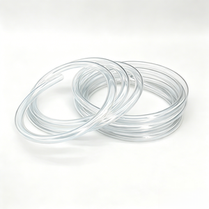 Tuyau flexible en PVC transparent, tube en vinyle transparent, anti-UV, anti-vieillissement, tuyau d'eau en plastique pour aquarium, jardin, irrigation, industrie - Product Image 1
