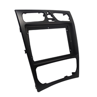 Cadre de panneau de façade en plastique de 9 pouces pour autoradio de voiture Mercedes-Benz Classe C, G, CLK, W203, 209, 463, 639, Vito, Viano - Accessoires intérieurs