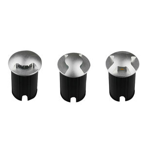 Lámpara subterránea de entrada al aire libre 3W Uno Dos Tres Cuatro Vista lateral Luz de cubierta enterrada - Product Image 5