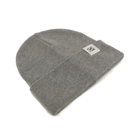 Vente en gros Bonnet d'hiver en tricot d'hiver réversible côtelé jacquard acrylique unisexe tricoté avec logo brodé sur mesure Bonnets pour hommes