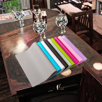 Tapis de repas en silicone personnalisés, multicolores, écologiques, de forme rectangulaire, avec motif paysan, différentes tailles, pour le transport et les voyages en extérieur