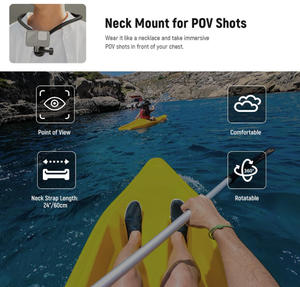 Adaptador de Montaje Magnético Flexible para Cuello NEEWER GP15 con Liberación Rápida para GoPro Hero, DJI Action, <span class=keywords><strong>Insta360</strong></span>, <span class=keywords><strong>iPhone</strong></span> - Product Image 2