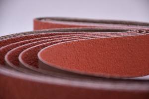 Hochwertiges 10x330mm Aluminiumoxid-Schleifband Polierband 36-120 #   OEM für Bandschleifer - Product Image 4