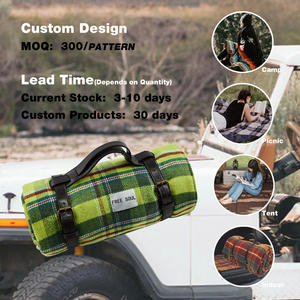 OEKO-TEX 100 3-Season Thick Oversized <b>Picnic</b> <b>Blanket</b> 3m <b>Waterproof</b> Recycled Plastic Beach Mat Custom Print Bohemian Design 2025 - Product Image 6