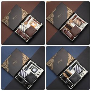 2024 Wholesale Men's Luxury <b>7</b> Pieces Business Man <b>Watch</b> Gift Set Box for Birthday - Product Image 4