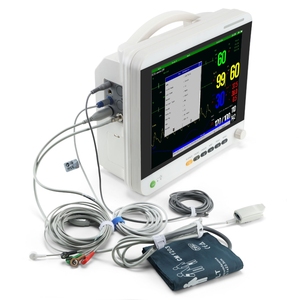 Monitor de paciente <span class=keywords><strong>barato</strong></span>, dispositivo de monitoreo <span class=keywords><strong>veterinario</strong></span>, uso hospitalario, certificado CE, Clase II, alimentado por energía eléctrica - Product Image 6