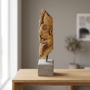 Support en bois antique pour connecteurs et supports d'étagères - Product Image 5