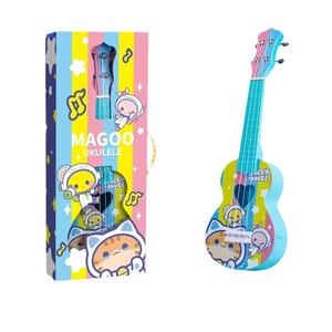Yinyue Ukulélé de dessin animé 21 pouces en ABS pour enfants, jouet musical unisexe de 5 à 7 ans - Product Image 5