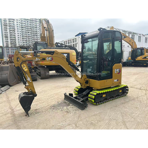 รถขุดตีนตะขาบมือสอง Caterpillar CAT302 พร้อมแผ่นยาง น้ำหนัก 2 ตัน รถขุด Cat302 มือสอง ราคาถูก สำหรับงานฟาร์ม - Product Image 3