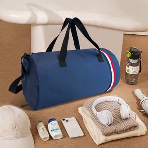 Bolsa de Viaje Deportiva de Nailon, Diseño Moderno, para Gimnasio, Yoga, con Cierre de Cremallera, Gran Capacidad, Compartimento para Zapatos, Personalizable - Product Image 3