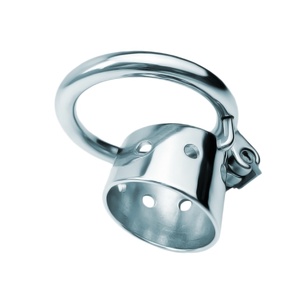 Anillos para Pene Pequeños FRRK, Jaula de Castidad Masculina de Acero Inoxidable, Cinturón de Bondage para Pene, Dispositivos de Bloqueo, Juguetes Sexuales BDSM para Hombres - Product Image 4