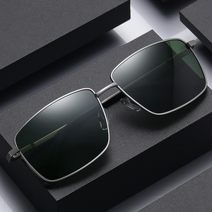Gafas de Sol Polarizadas de Moda con Montura Metálica Cuadrada, Estilo Urbano, Gran Venta - Product Image 1