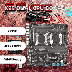 Cina kecepatan tinggi X99 <span class=keywords><strong>DDR4</strong></span> In-tel Chipset Dual CPU Gaming Desktop PC 256GB <span class=keywords><strong>RAM</strong></span> SATA Hard Drive LGA2011 V3/V4 seri Motherboard - Product Image 2