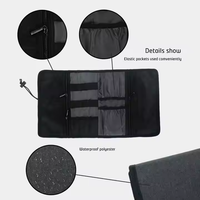 Sac de rangement électronique enroulable de haute qualité pour câbles, chargeurs et accessoires de téléphone – Idéal pour les voyages (vente en gros)