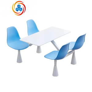 Muebles de Comedor para Escuelas y Cafeterías, Diseño Duradero y Elegante, Juego de Mesa y Sillas al por Mayor para Estudiantes y Personal de Empresas - Product Image 1
