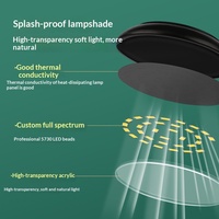 Lampe à clip pour aquarium à spectre complet, économie d'énergie, 3W, 32 LED, pour petits aquariums, récifs coralliens, plantes d'eau douce