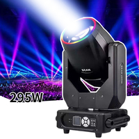 Projecteur LED mobile 295W pour scène, idéal pour les événements, mariages, DJ, discothèques et entrepôts, avec contrôle DMX512