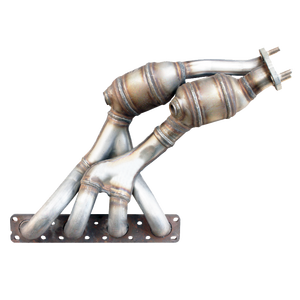 Nouveaux convertisseurs catalytiques Euro4/5 à haut débit en acier inoxydable pour système d'échappement de pièces de rechange de voiture 318 E46 2007-2010 - Product Image 5