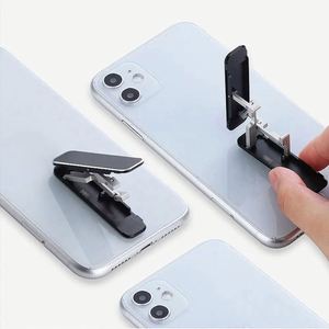 Universal Mini Portable Waterproof Anti-Corrosion Durable Desk Use Desktop <b>Stand</b> Mount Flexible Aluminum Mobile Phone Holder - Product Image 2